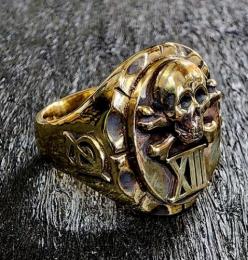 20R-MEX001 : RING/SKULL CROSS BONE & XIII
