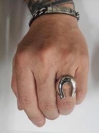 R-MHS001 : Horseshoe RING LARGE