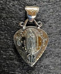 18NT-PGC001SS : PENDANT / 2PISTOL & CROSS PICK
