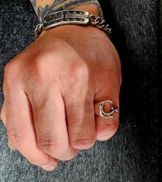 25R-VGG101S : RING/VINTAGE GRESCH [G] MARK/SMALL