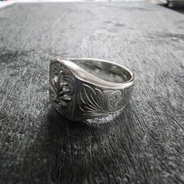 18R-REEG005SS : RECTANGLE ENG RING / AGAVE