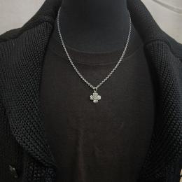 23NT-4CSW001SS : PENDANT/4CLOVER & SWALLOW