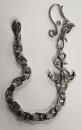 25WCS-SW001SB : WALLET CHAIN / SWALLOW & ANCHOR