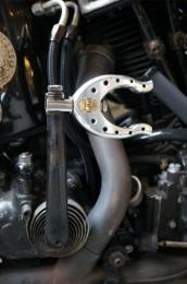 BK016 : MOTOR CYCLE PARTS / 蹄鉄型KICK PEDAL (HD用)