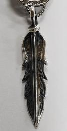 26NT-HF001SS : PENDANT / HUNABUKU & FEATHER
