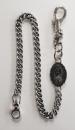 21WCB-SK002SS :WALLET CHAIN/SKULL&GUADALUPE MARIA