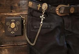 19WC-CHH002 : CONCHO & AGAVE WALLET CHAIN