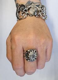 26R-NMC001SS : RING / NATIVE RING CONCHO