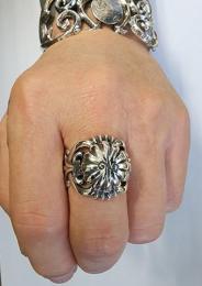 26R-NMC001SS : RING / NATIVE RING CONCHO