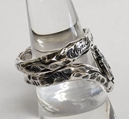26R-RKWE001SS : RING / MEXICAN EAGLE & ROCK