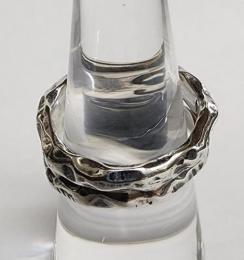 26R-RKWE001SS : RING / MEXICAN EAGLE & ROCK