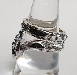 26R-RKWE001SS : RING / MEXICAN EAGLE & ROCK