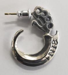 20P-OS004S : EARRINGS / KNUCKLE DUSTERS & KNIFE