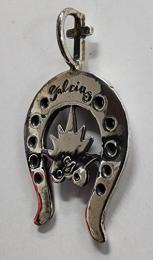 18NT-HSA001SS : PENDANT / HORSESHOE & AGAVE