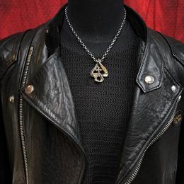 NT-AME005NSB : PENDANT HEAD / SPADE,CROSS,OWL