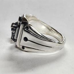 26R-SGH001SS : RING / HORSE & HORSESHOE
