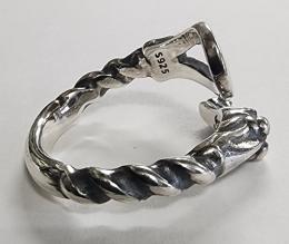 26R-HLH001S : RING / HORSE HEAD & HORSESHOE