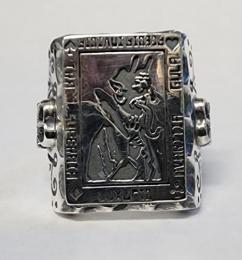 20R-DL001SS : RING / DEARDEVIL