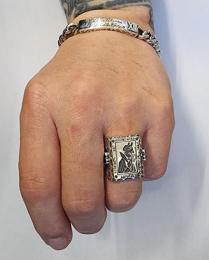 20R-DL001SS : RING / DEARDEVIL