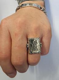 20R-DL001SS : RING / DEARDEVIL