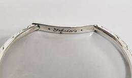 20B-BR-FEH002 : EAGLE HAED BANGLE / SMALL