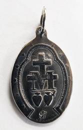 18NT-KM004NS : PENDANT HEAD / 不思議のメダイ(MEDIUM)