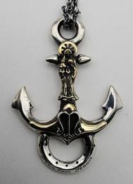 25NTC-ASM001SB :PENDANT&CHAIN/ANCHOR & SANTAMUERTE