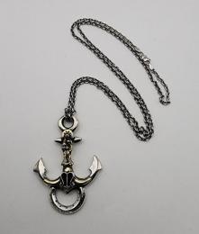 25NTC-ASM001SB :PENDANT&CHAIN/ANCHOR & SANTAMUERTE