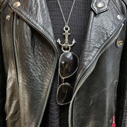 25NTC-ASM001SB :PENDANT&CHAIN/ANCHOR & SANTAMUERTE