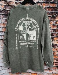 26CL-LS001 : L/S TEE SHIRTS / WASTED MARIACHI