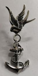 22P-SW001SA-L : SWALLOW & ANCHOR PIERCE(LARGE)