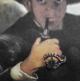 20R-LC001SS : RING / AGAVE
