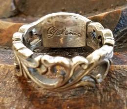 18R-MFC001 : Flower Carving RING XIII