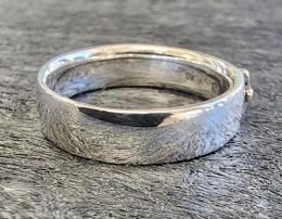 GPR03F : CROSS PAIR RING (FLAT TYPE)
