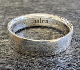 GPR05F : HORSE SHOE PAIR RING (FLAT TYPE)
