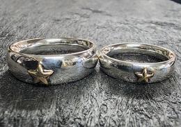 GPR08R : STAR PAIR RING (ROUND TYPE)