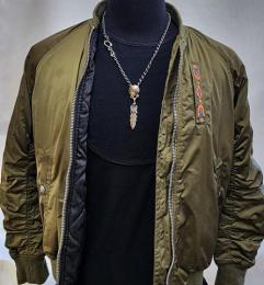 20NC-SN001SS : NECKLACE CHAIN / SNAKE & CROSS