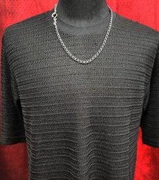 20NC-SN001SS : NECKLACE CHAIN / SNAKE & CROSS