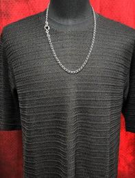 20NC-SN001SS : NECKLACE CHAIN / SNAKE & CROSS
