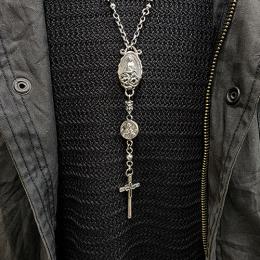 23ROS-001SS : ROSARY/MARIA & TWO FACE