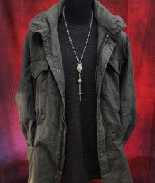 23ROS-001SS : ROSARY/MARIA & TWO FACE