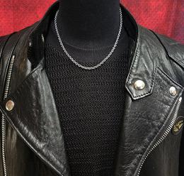 25HS-NC001-SV : NECKLACE CHAIN 50cm & 60cm
