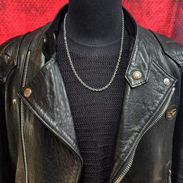 25HS-NC001-SV : NECKLACE CHAIN 50cm & 60cm