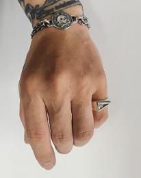 25HS-R-TR01-SV : RING " TRIANGLE RING " 