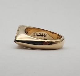 25HS-R-TR01-K10.K18YG : RING " TRIANGLE RING " 