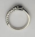 25HS-R-UB001-SV : RING  " OUROBOROS RING " 
