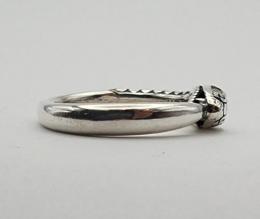 25HS-R-UB001-SV : RING  " OUROBOROS RING " 