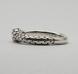 25HS-R-UB001-SV : RING  " OUROBOROS RING " 