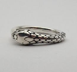 25HS-R-UB001-SV : RING  " OUROBOROS RING " 