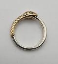 25HS-R-UB01-K10,K18YG&SV : RING "OUROBOROS RING"